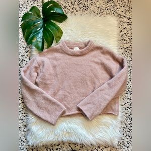 ⭐️ Glam Sparkly Tinsel Pink Sweater